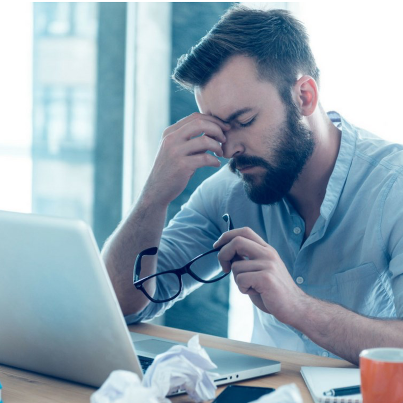 Stress og intet overskud